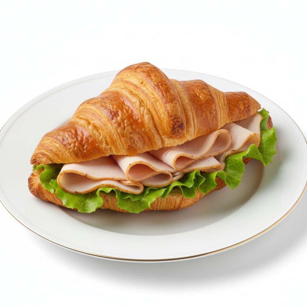 Круассан с индейкой