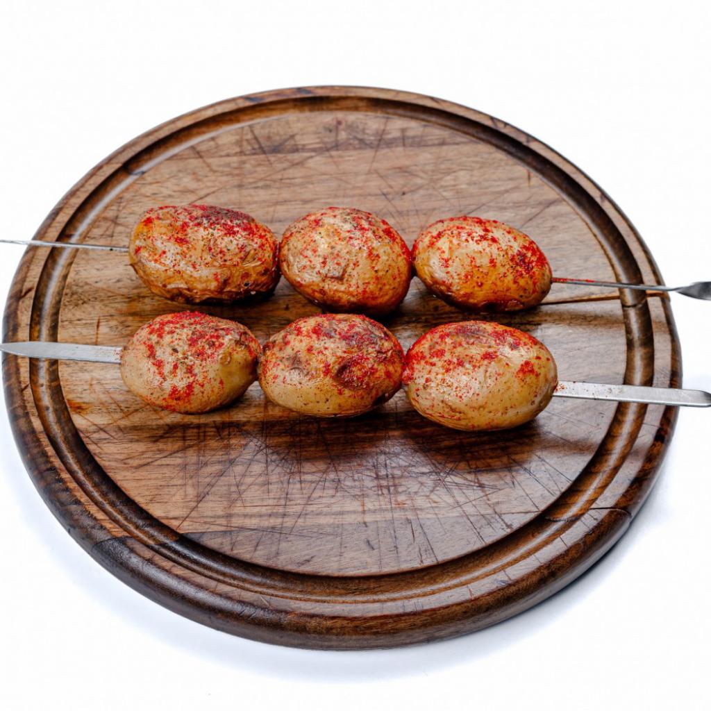 Картофель на мангале