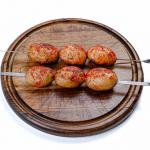 Картофель на мангале