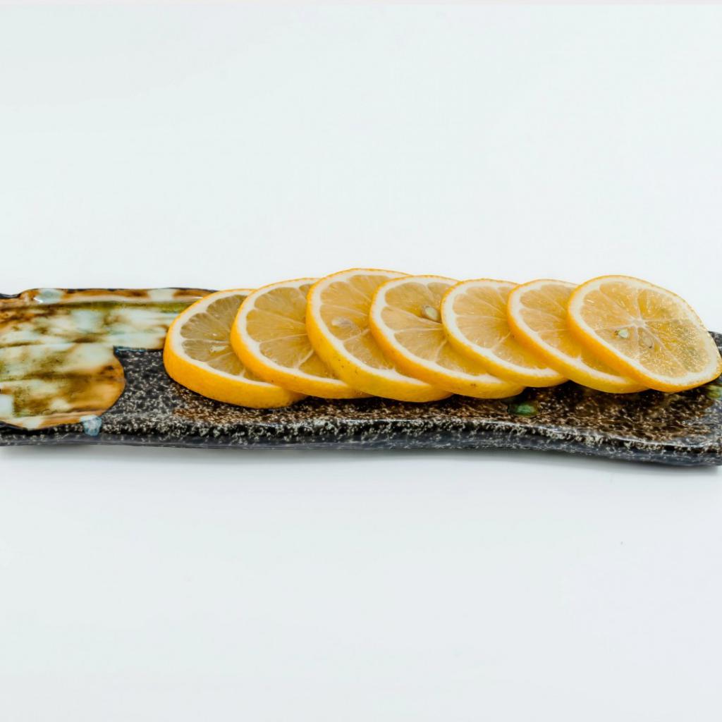 Лимон нарезка