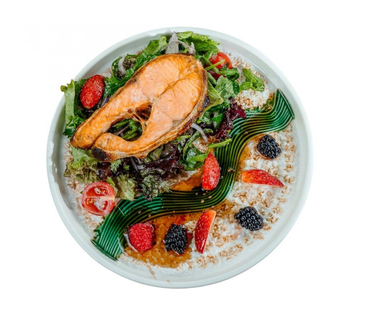 Форель жареная