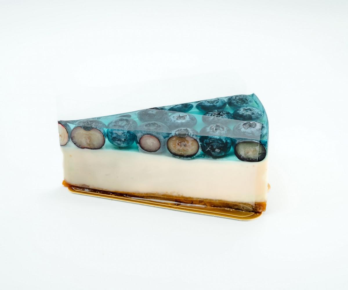 Чизкейк голубика