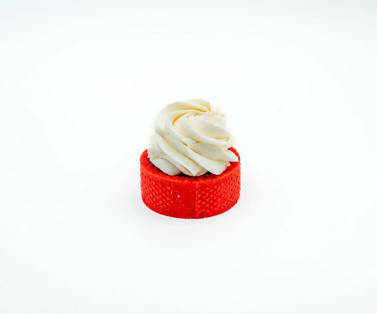 Малиновый мини тарт